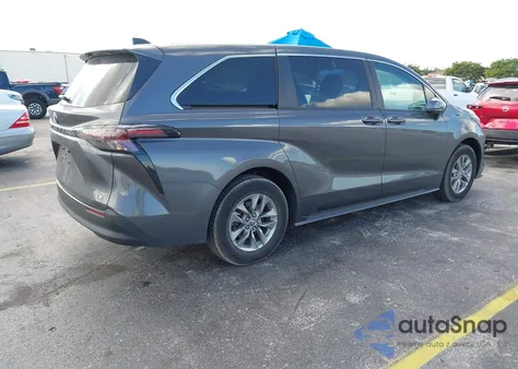 2025 Toyota Sienna Le from USA, damaged, VIN 5TDKRKEC5SS225544